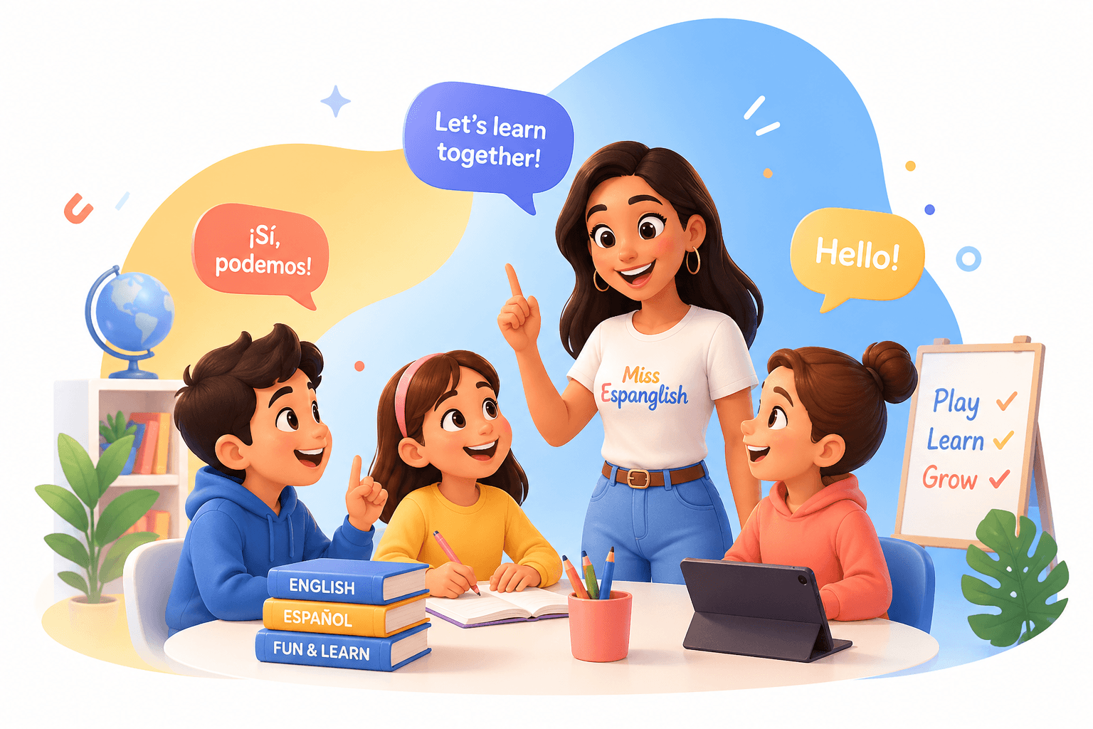 Language classes for kids